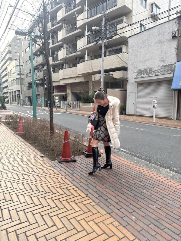 ドッキングフレアミニニットワンピース｜リゼクシー（RESEXXY）公式