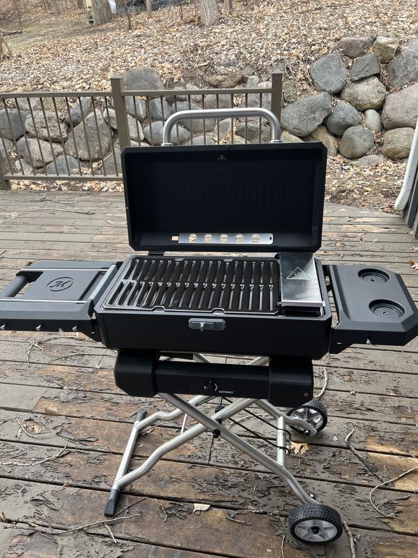 Masterbuilt Portable Charcoal Grill and Smoker with Cart