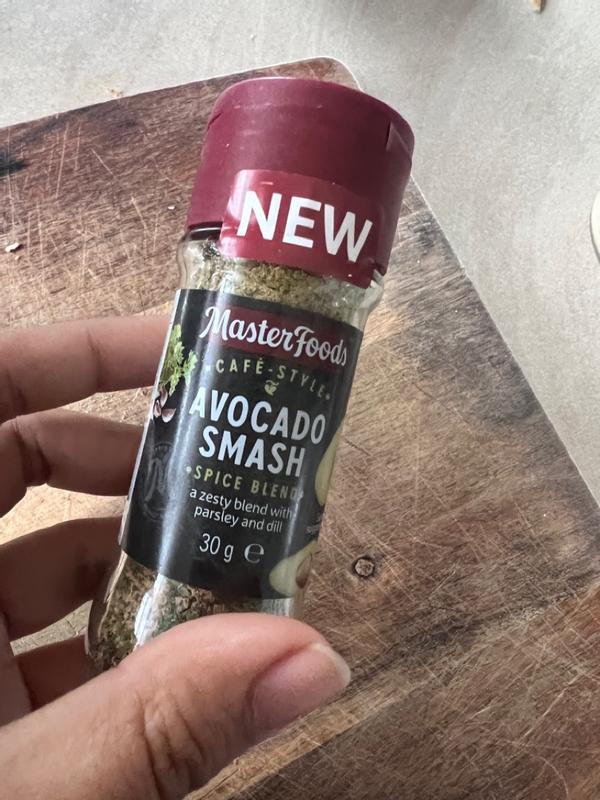 Avocado Smash Seasoning @masterfoods #avocadosmash #avo #avocadotoast