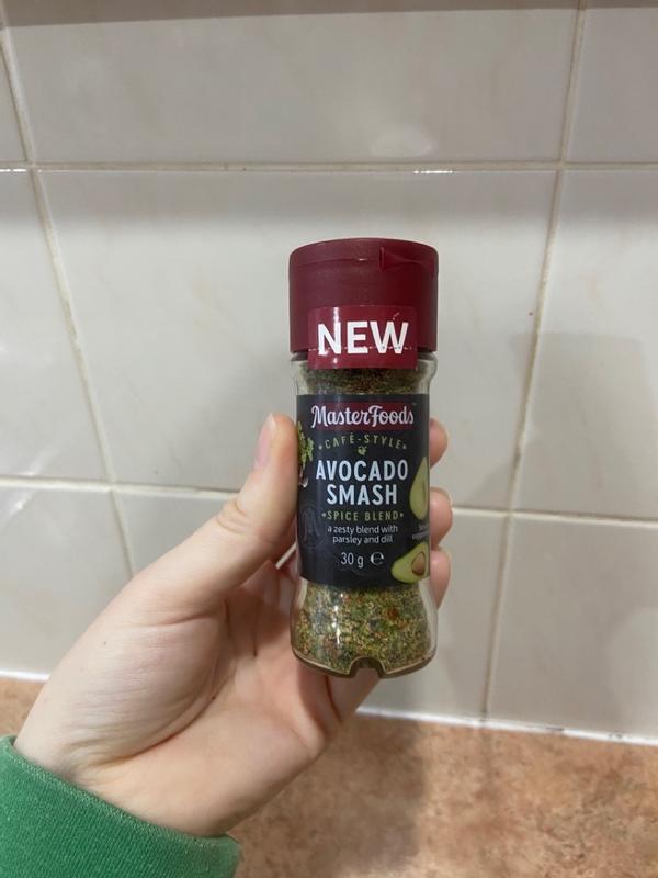 Avocado Smash Seasoning @masterfoods #avocadosmash #avo #avocadotoast