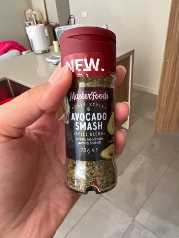 Avocado Smash Seasoning @masterfoods #avocadosmash #avo #avocadotoast