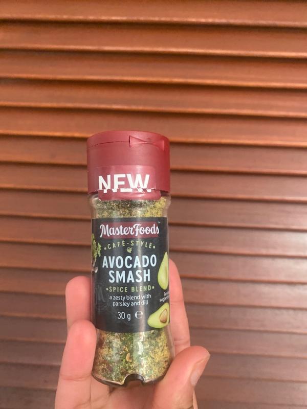 Avocado Smash Seasoning @masterfoods #avocadosmash #avo #avocadotoast