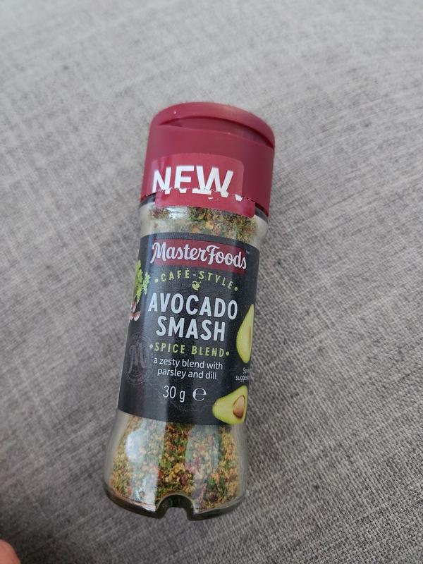 Avocado Smash Seasoning @masterfoods #avocadosmash #avo #avocadotoast