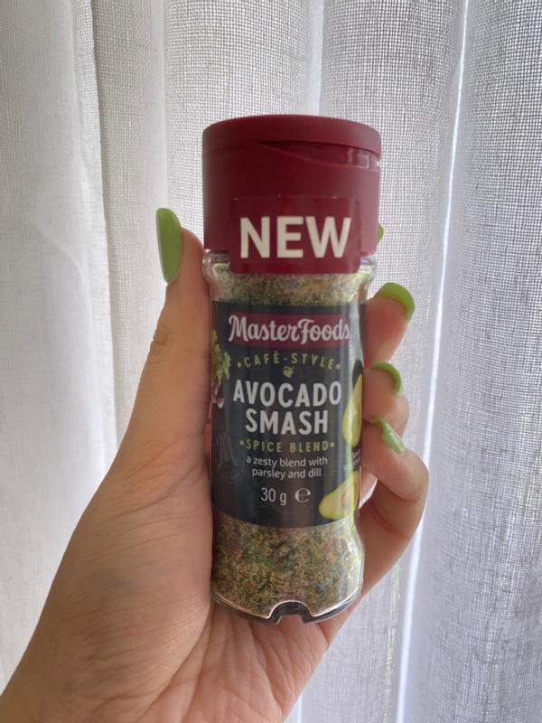 Avocado Smash Seasoning @masterfoods #avocadosmash #avo #avocadotoast