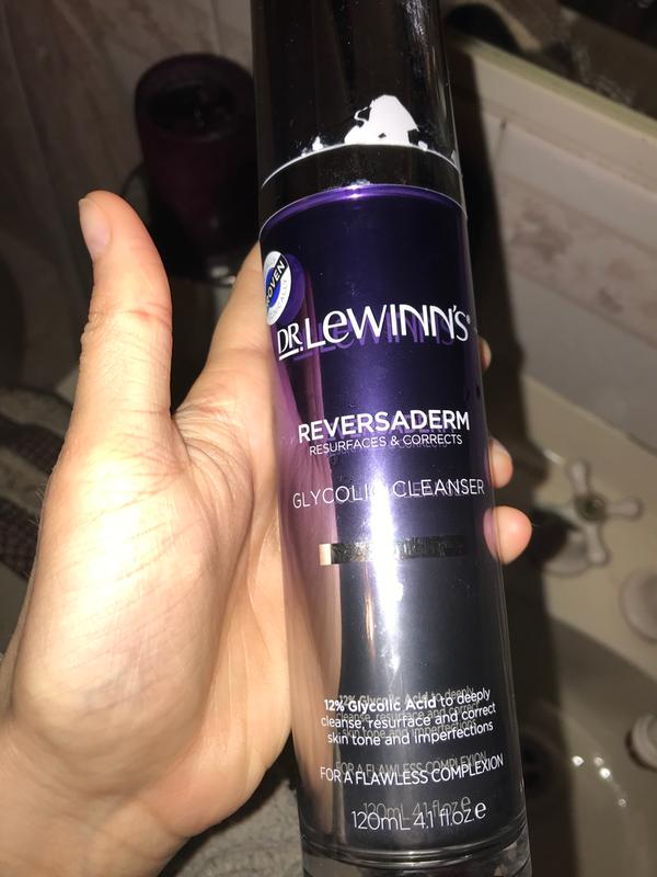dr lewinn's reversaderm glycolic cleanser