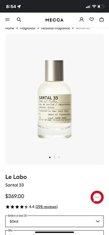 50ml Santal 33 Near Me Santal 33 By Le Labo 100ml EDP — Perfume NZ