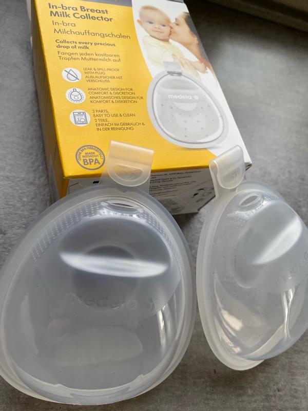Kencpet Raccoglitore Di Latte In Silicone 90 Ml (2 Pezzi) – Indossabile E Riutilizzabile Per L'Allattamento - 3