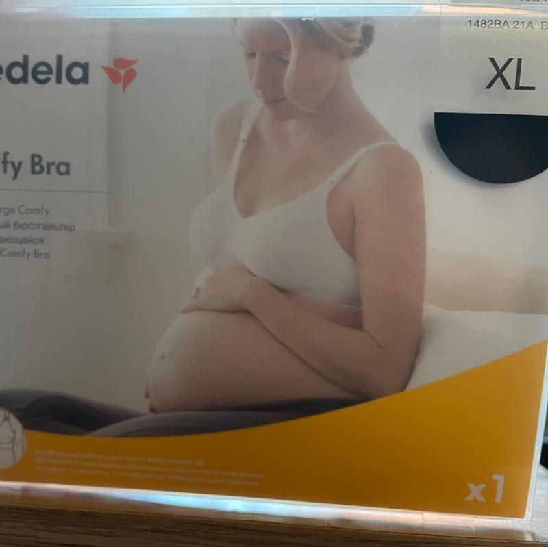 Medela Keep Cool Sleep Maternity & Nursing Bra, Black at John