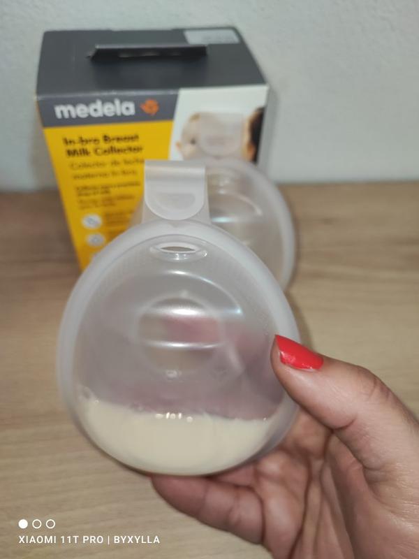 Haakaa Petal Soft - Coppette Raccolta Latte Materno 2 Pezzi | Silicone Alimentare, Antiperdita, Riutilizzabili | Discreto E Comodo Per L'Allattamento