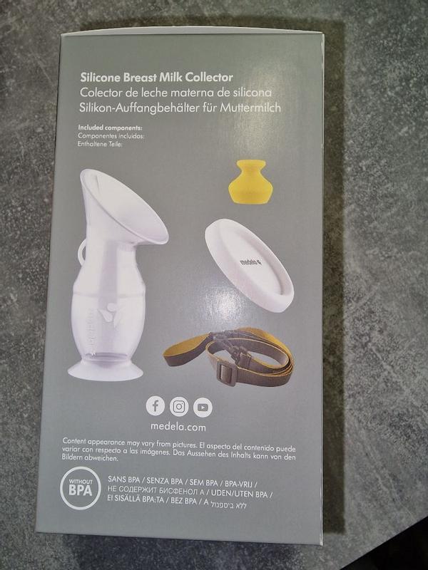 KOAHDE Extracteur De Lait Manuel Silicone - Tire-Lait Portable Avec Biberon 180ml