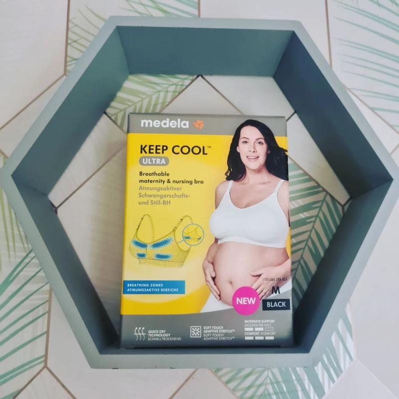 Medela Keep Cool Naadloze zwangerschaps- en borstvoedingsbeha met 6