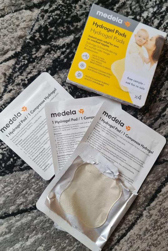 Hydrogel pads breast care