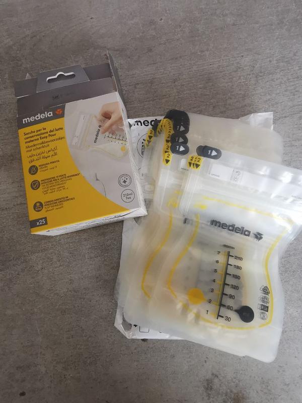 Sachets De Conservation Lait Maternel Medela - Boîte De 20, Compatibles Tous Tire-lait Medela, Sans BPA