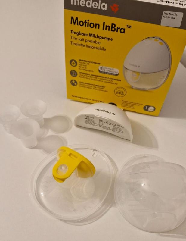 Tire-lait électrique Portable Medela Motion InBra - Discret, Efficace, Rechargeable USB-C - Pour Allaitement Pratique