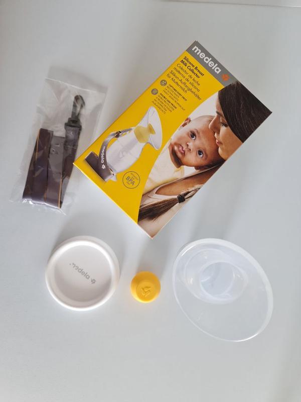 Milktor Raccoglitore Di Latte Materno In Silicone Morbido Con Base Aspirante E Laccio - Per Mamme Che Allattano - 6