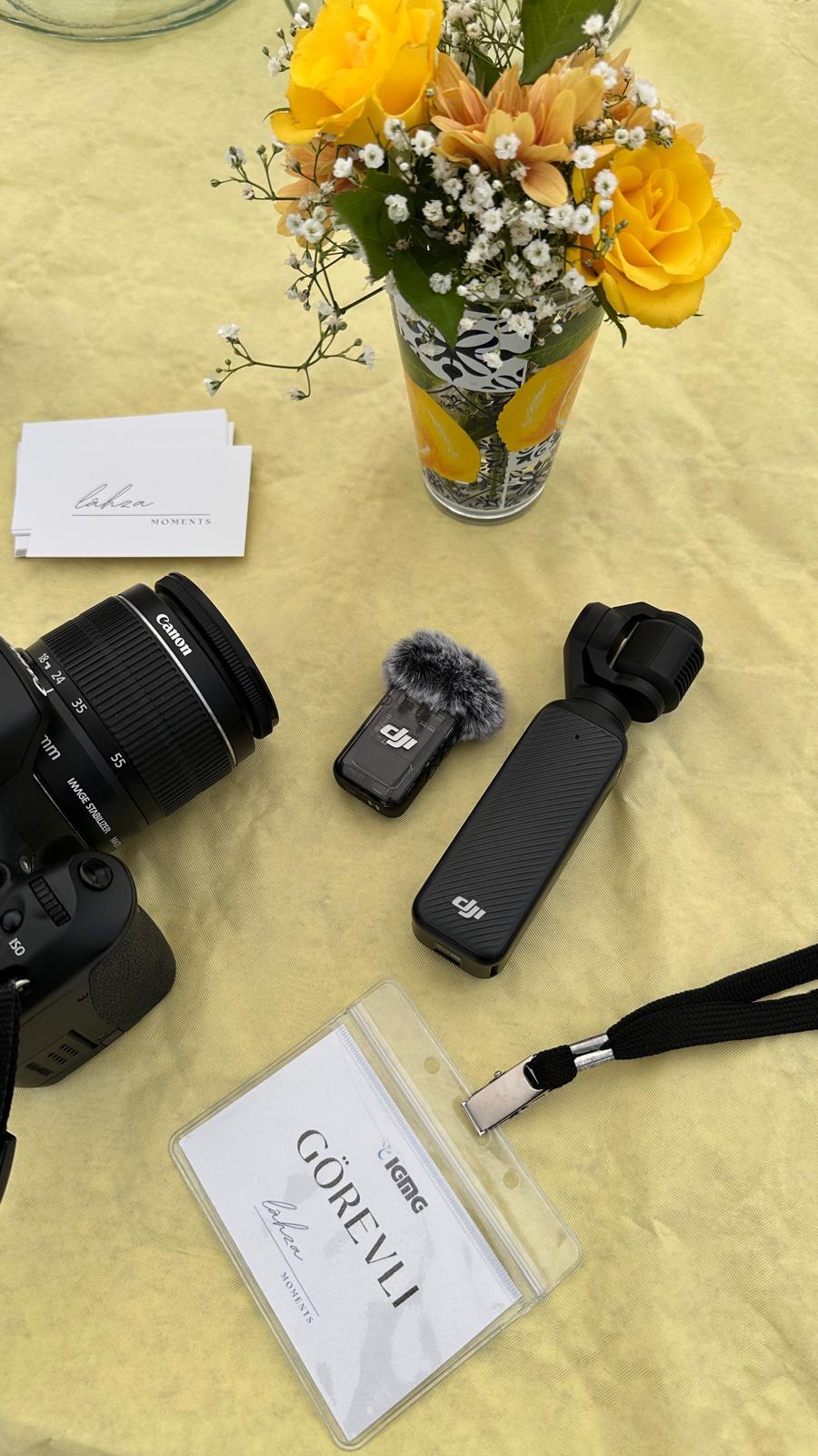 DJI Osmo Pocket 3 vertikale Aufnahme