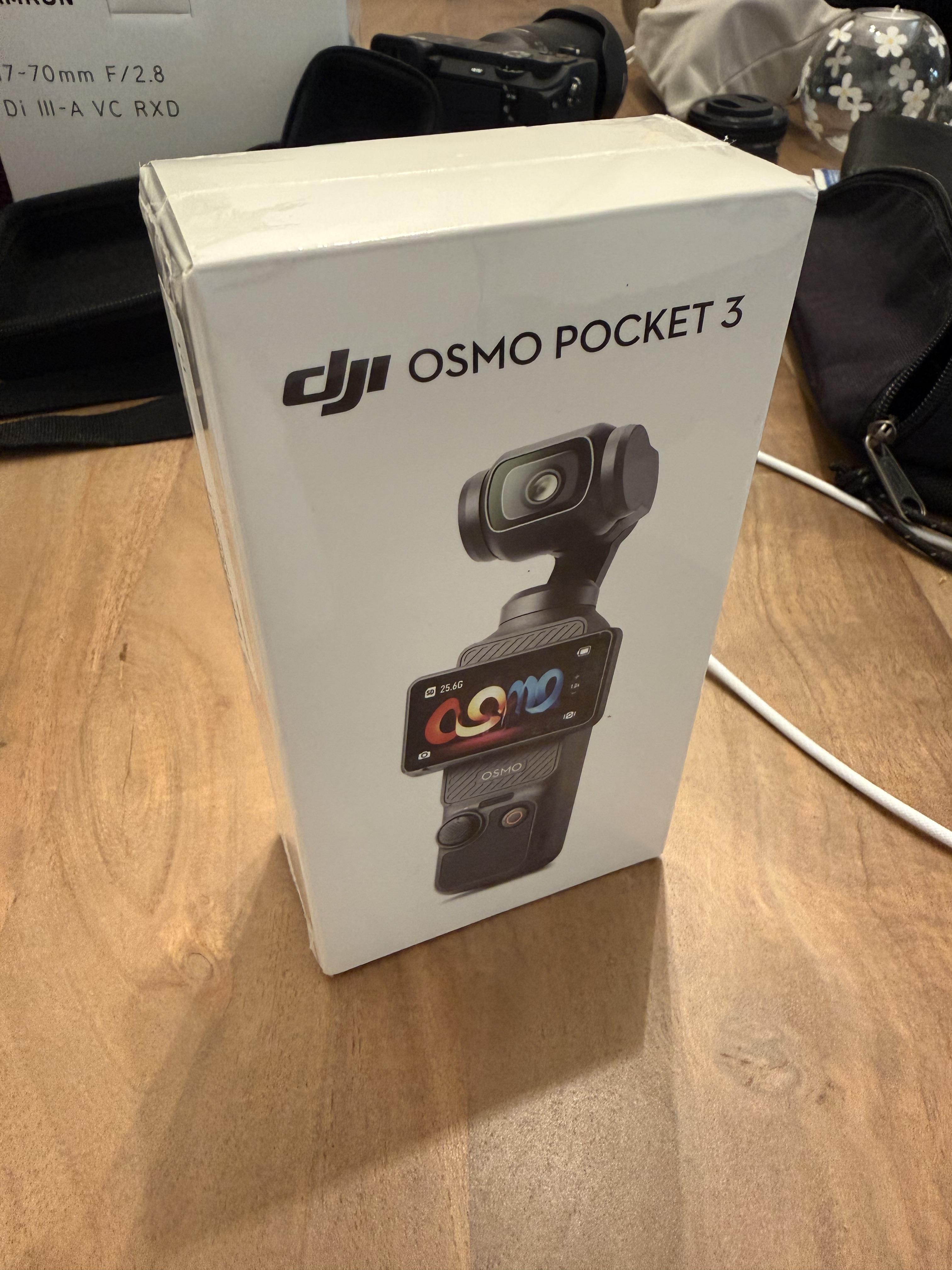 DJI Osmo Pocket 3 Kundenaufnahme