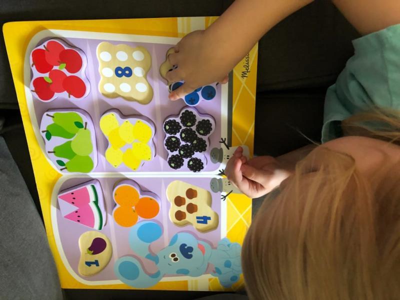 Blues Clues & You Kühlschrank-Holzpuzzle – 10 Teile, Für Kinder Ab 3 Jahre