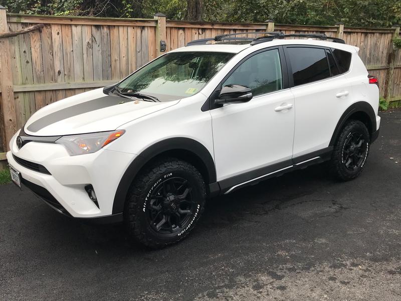 RAV-4 Adventurer woth upgraded rims and tires