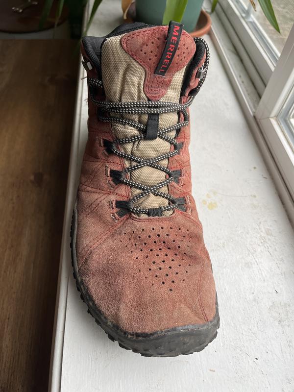 merrell wrapt mid tobacco Merrell Wrapt Mid Waterproof - Walking shoes - Men's