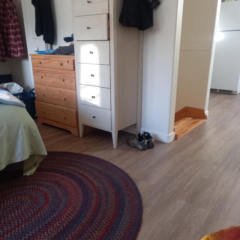 Another pair, old, greasy, but still comfy. I have literally melted the treads from the grease and floor cleaning chemicals.