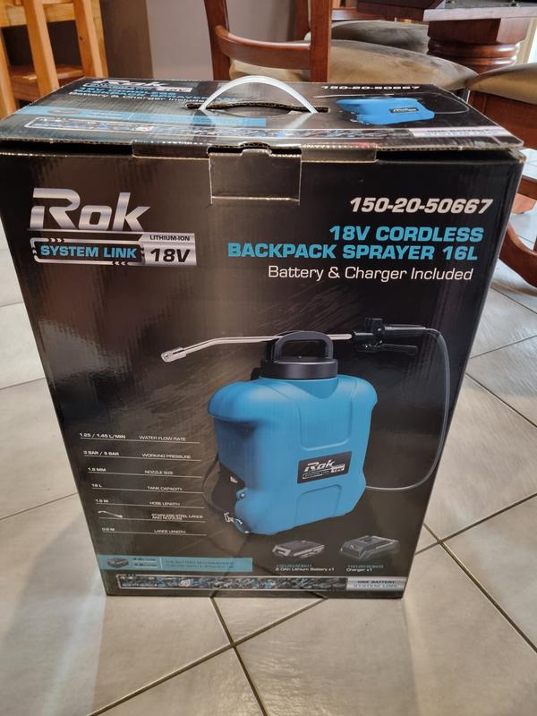 Rok 18v battery charger hotsell