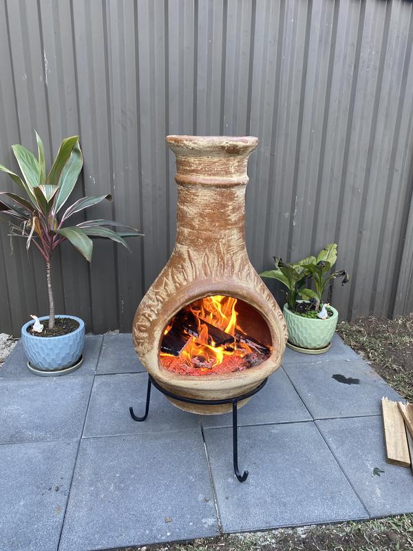 Clay Fire Pits Chimineas Fire Pit Chimney, Clay Fire Pit,, 47 OFF