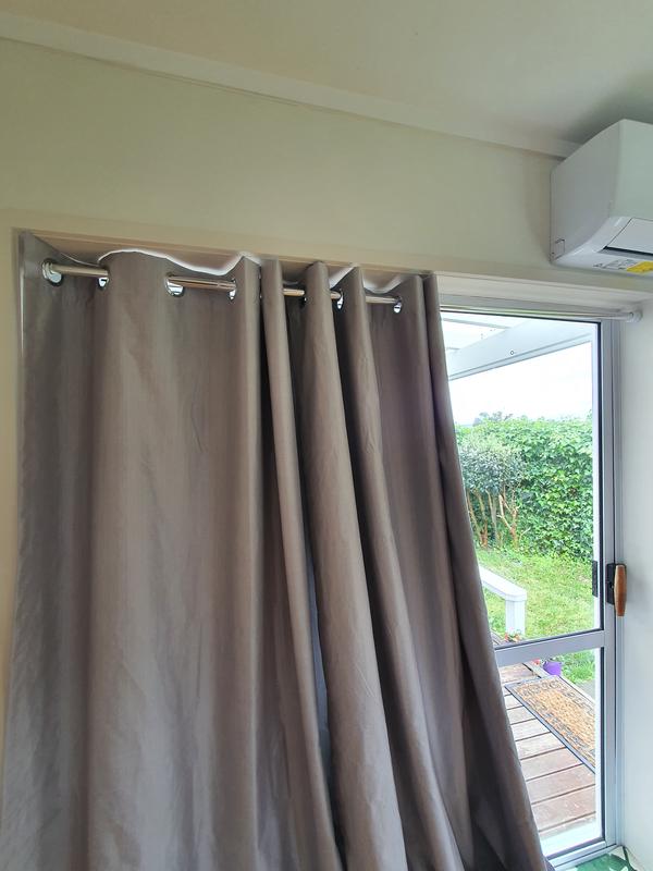 Vomo Extendable Shower Curtain Rod, Round Shower Curtain Rail Nz
