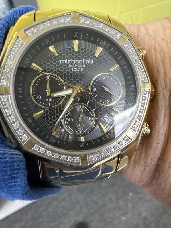 Michael hill sale mens diamond watch