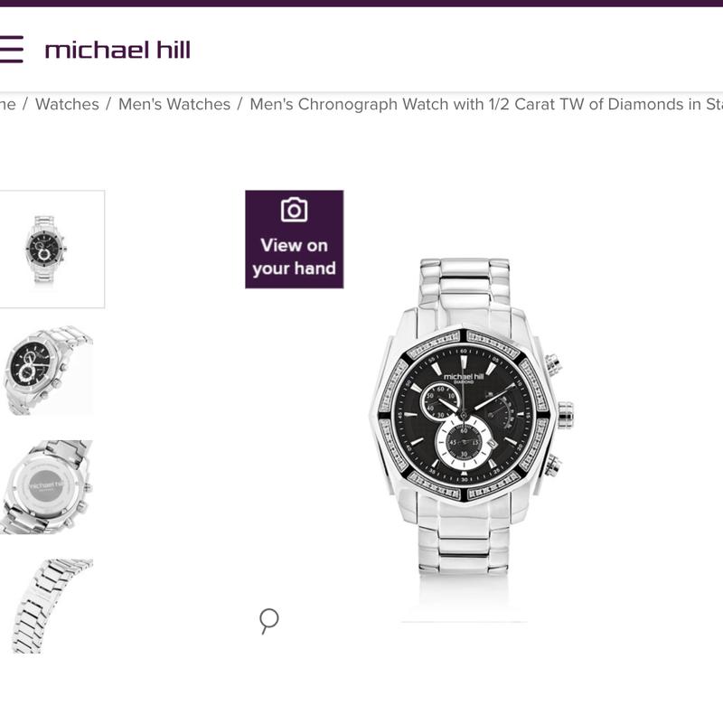 Michael hill mens diamond on sale watch