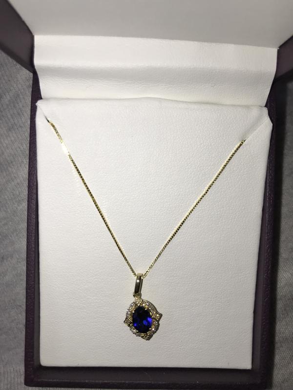 Michael hill deals sapphire necklace