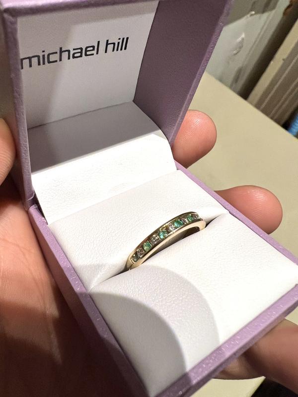 Michael hill hot sale emerald rings