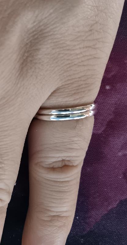 Stacker Ring in Sterling Silver