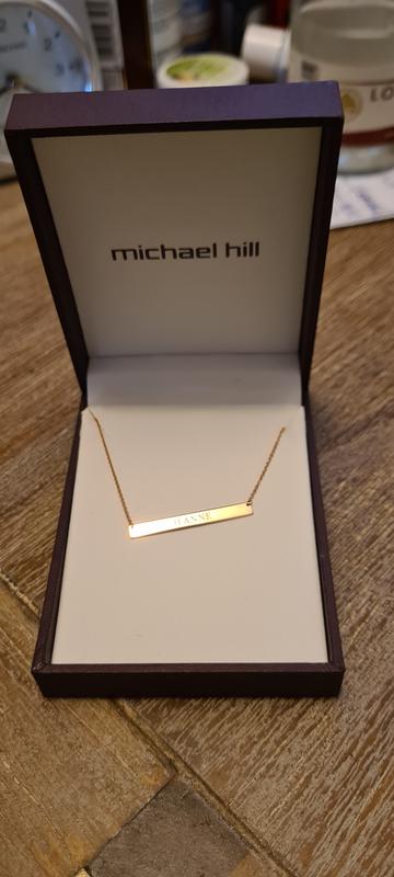 Michael hill clearance bar necklace