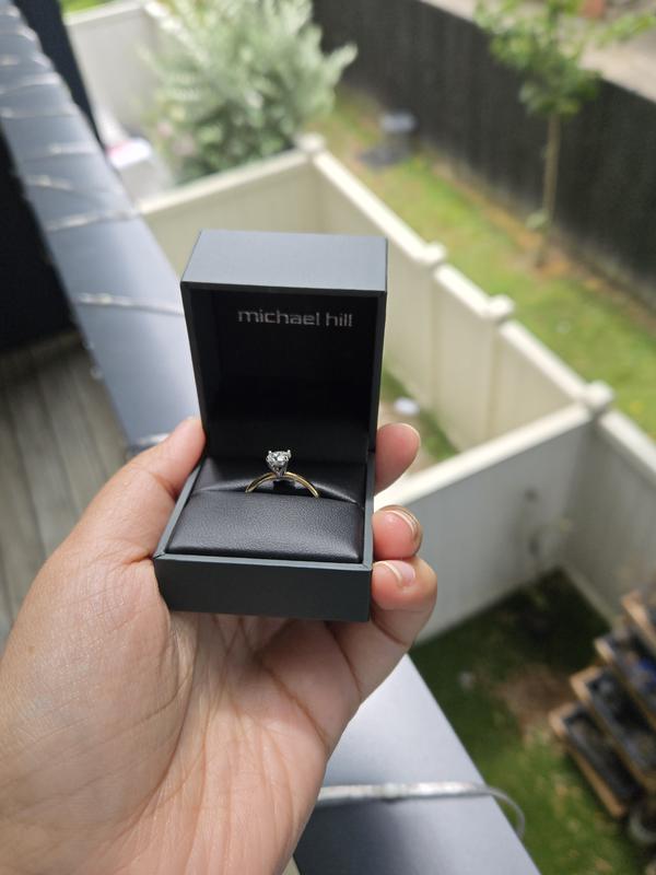 Carat TW Round Brilliant Laboratory-Grown Diamond Solitaire