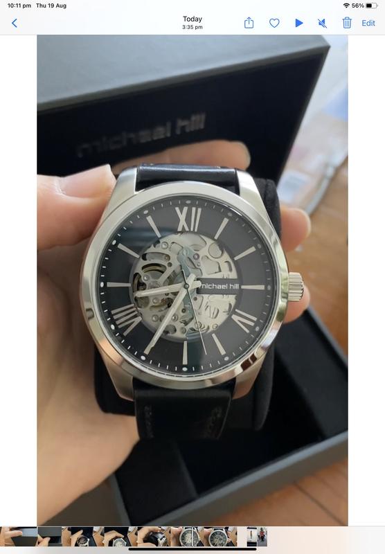 Michael hill 2025 skeleton watch