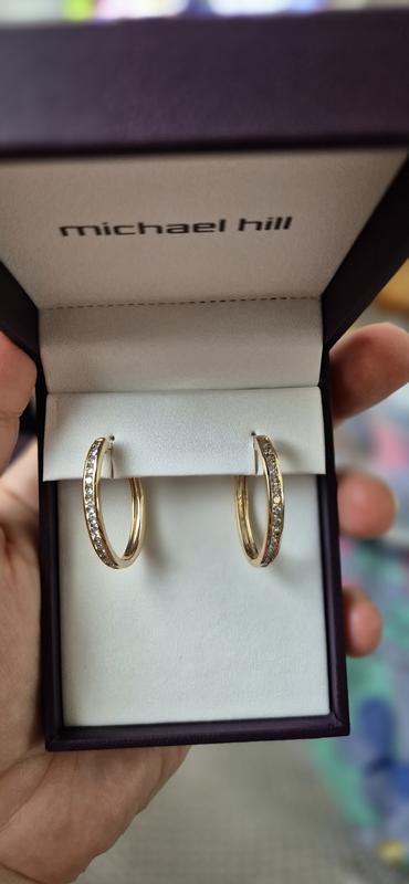 Michael hill diamond huggies clearance