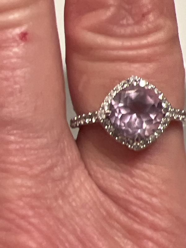 Purple diamond ring kay on sale jewelers