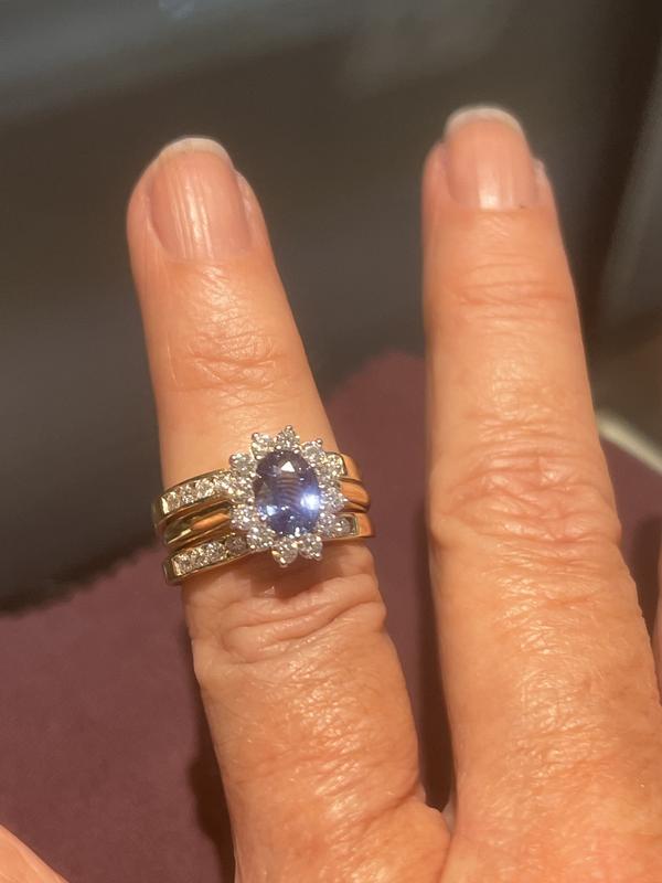 Michael hill tanzanite on sale ring