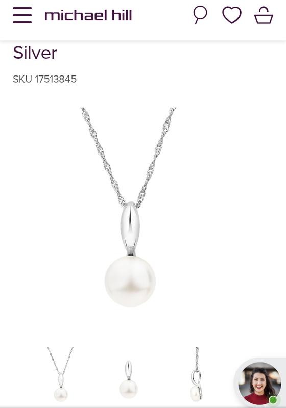 Michael hill pearl on sale necklace