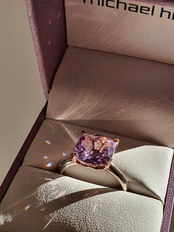 Michael hill amethyst deals ring