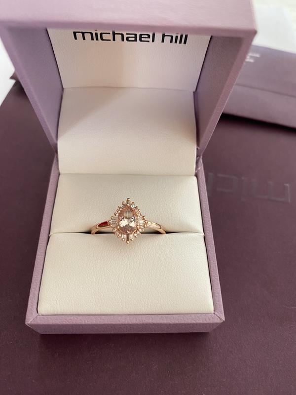 Michael hill hot sale morganite rings