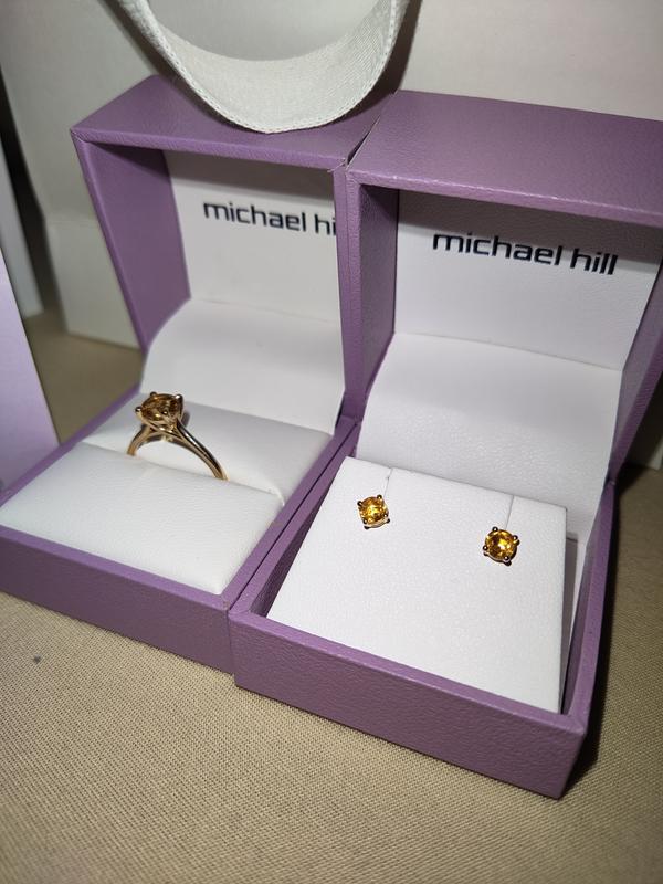 Citrine ring deals michael hill
