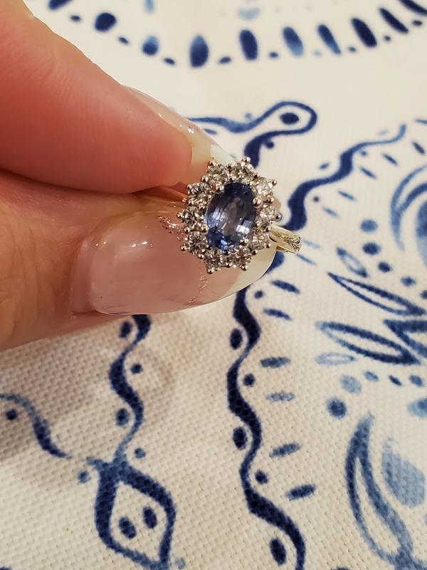 Michael hill sapphire diamond on sale ring