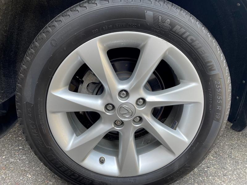 Primacy 235-55-R19 on wife's 2010 LEXUS RX350