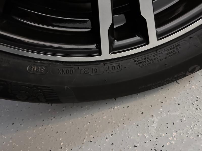 5-year-old "brand new" tire.