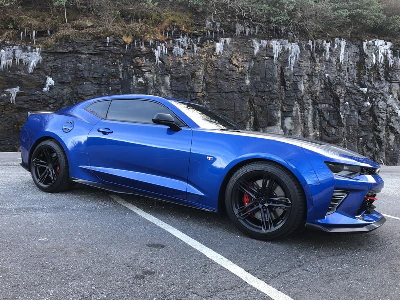 2017 Chevrolet Camaro SS 1LE with Michelin Pilot Sport A/S 3+ on 19” rims