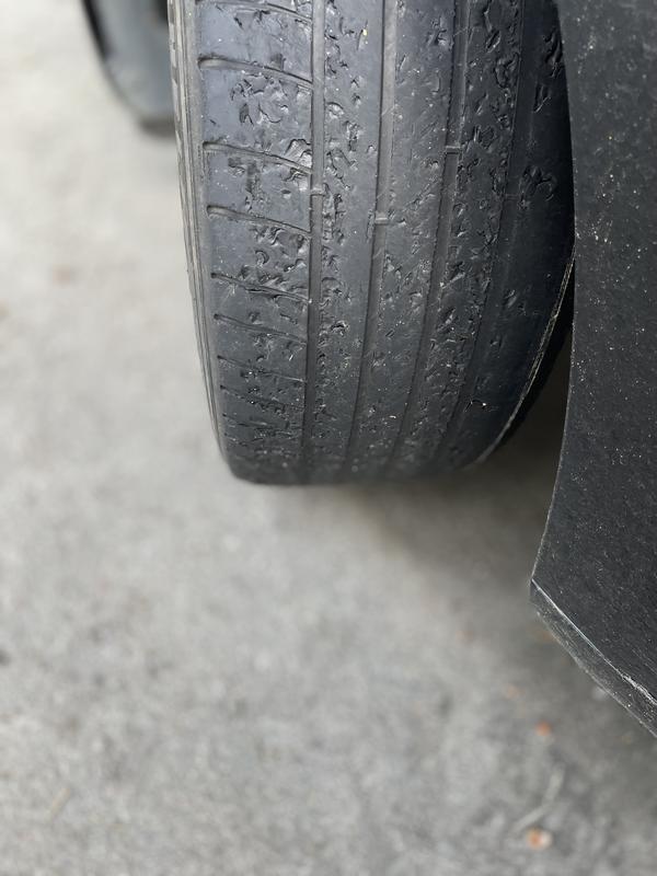 Very tired tires