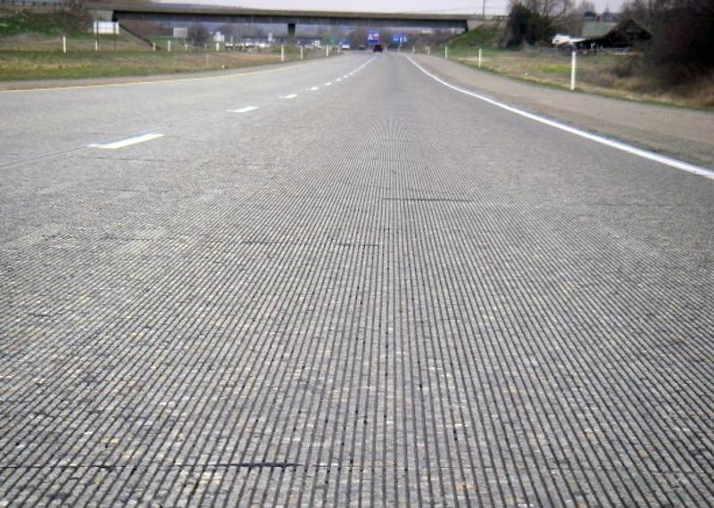 Grooved roads, which are now my biggest nightmare