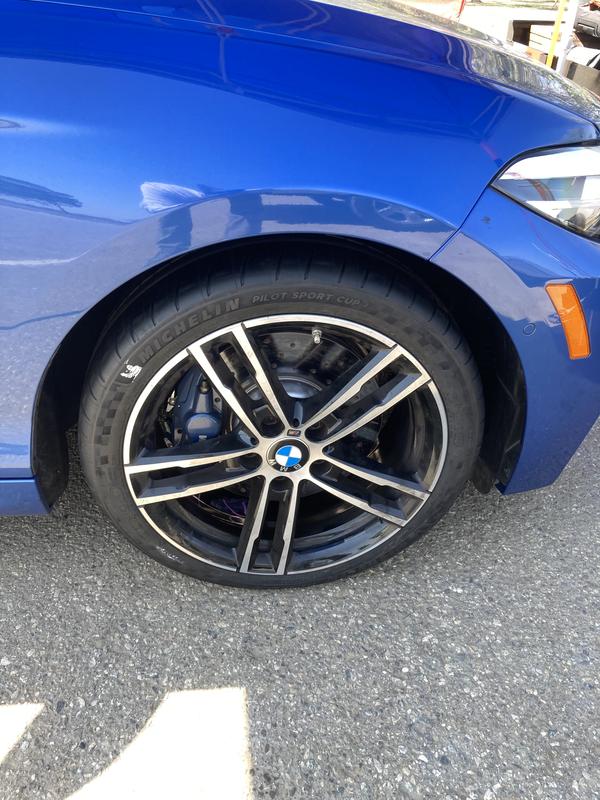 Fresh tires ready for fun